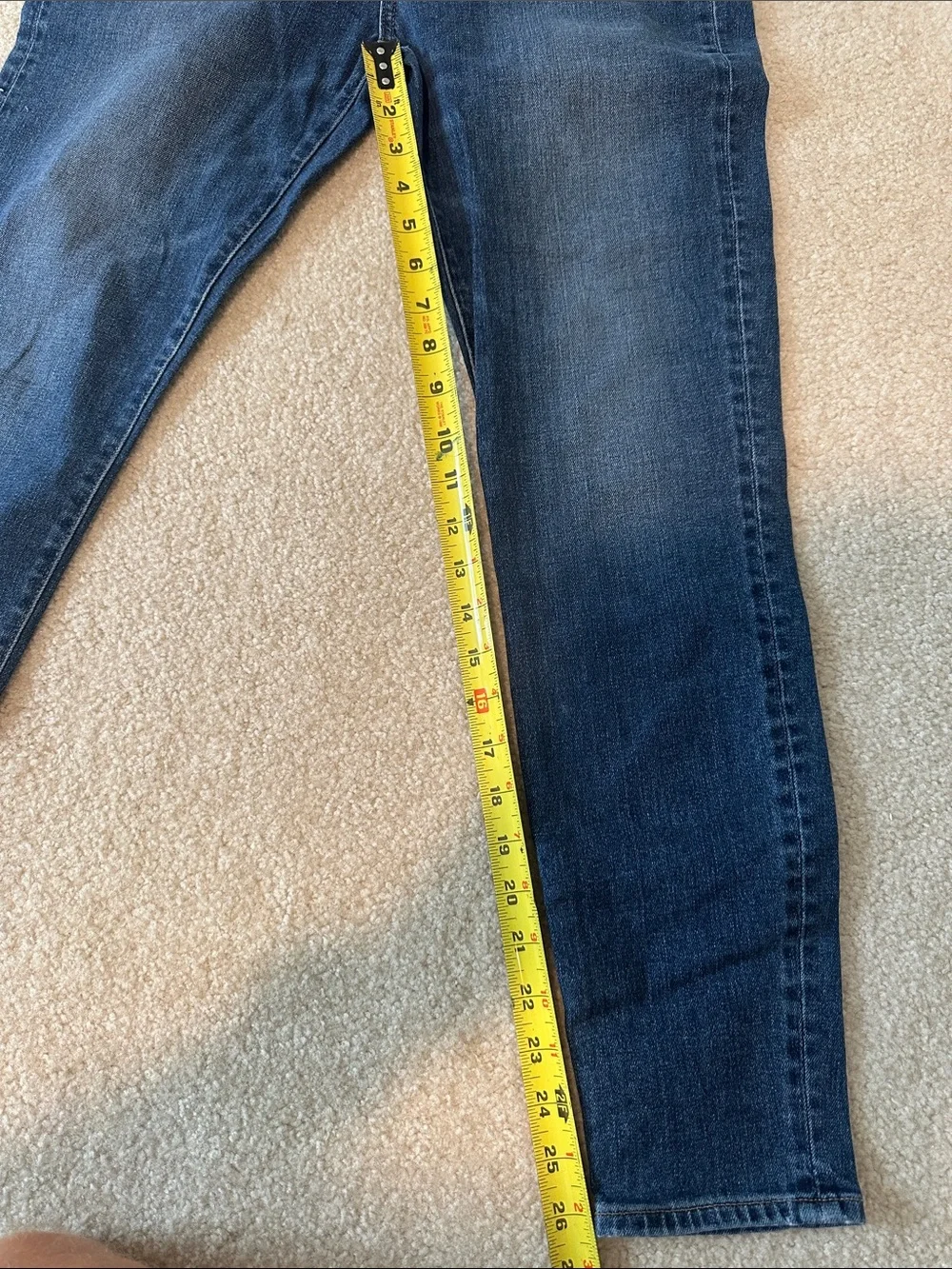 Madewell Dark Blue Skinny Jeans